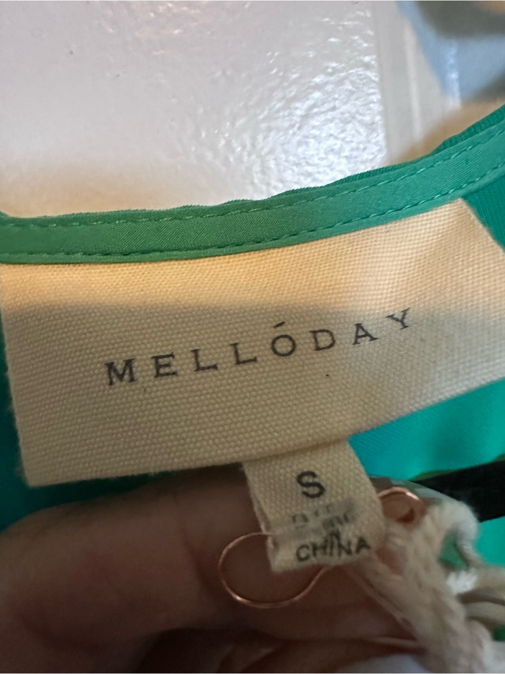 Melloday NWT Emerald Green Tailored Button Front Vest Size Small - Picture 3 of 7